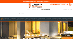 Desktop Screenshot of lampexpress.fr