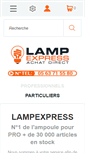 Mobile Screenshot of lampexpress.fr